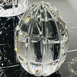 Crystal  Egg Paperweight